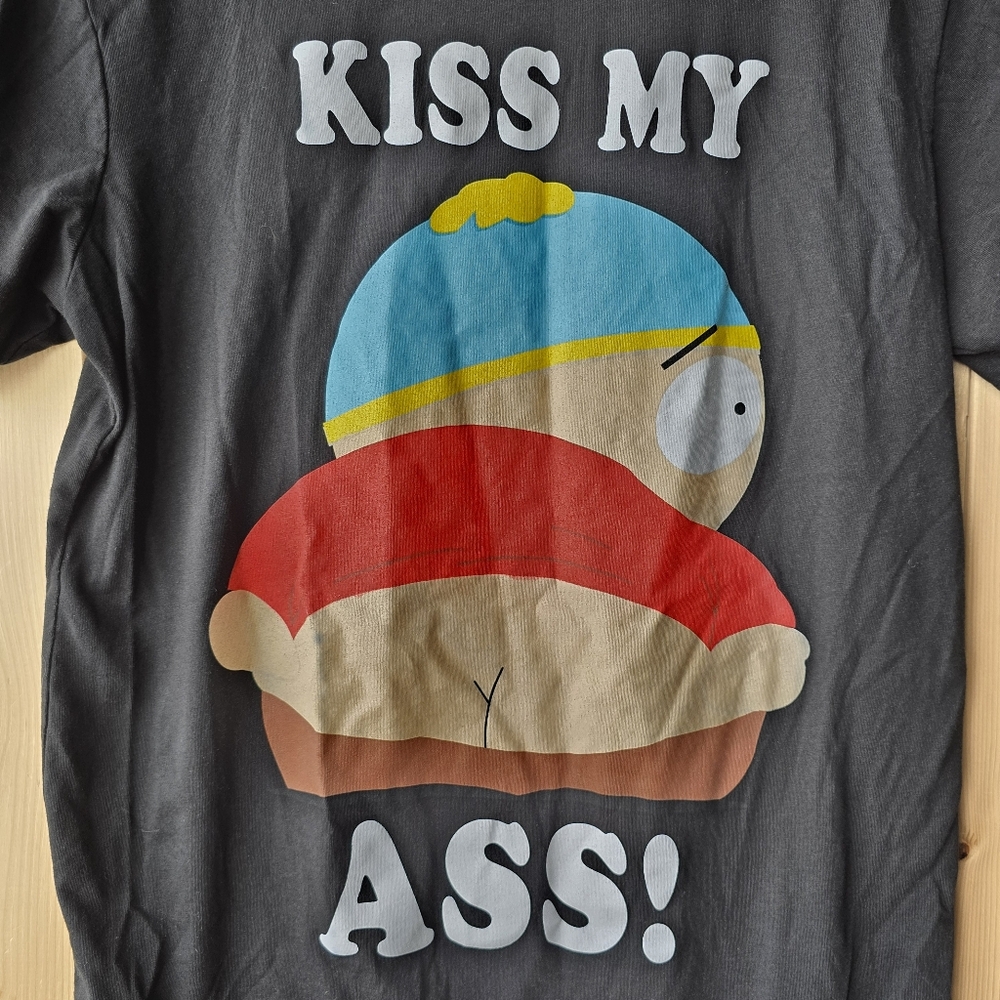 South Park Cartman T Shirt Black Mens Medium - Picture 2 of 5
